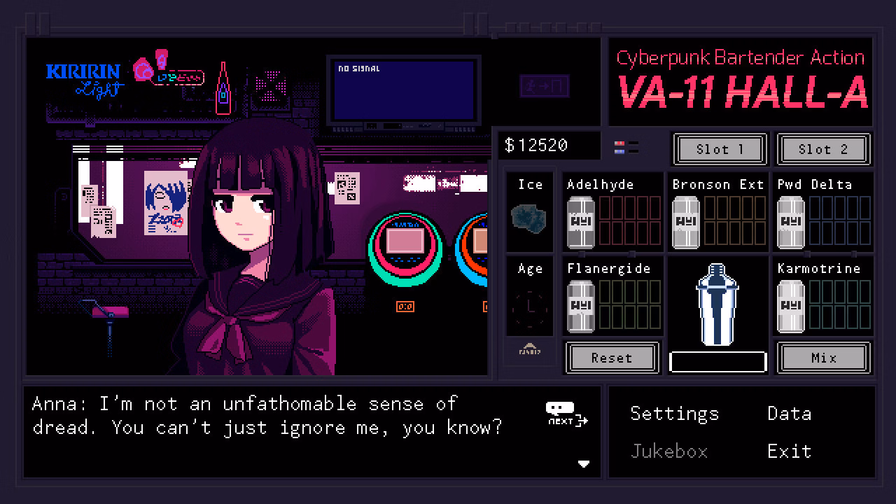 Others Completed VA-11 Hall-A: Cyberpunk Bartender Action [Sukeban Games]