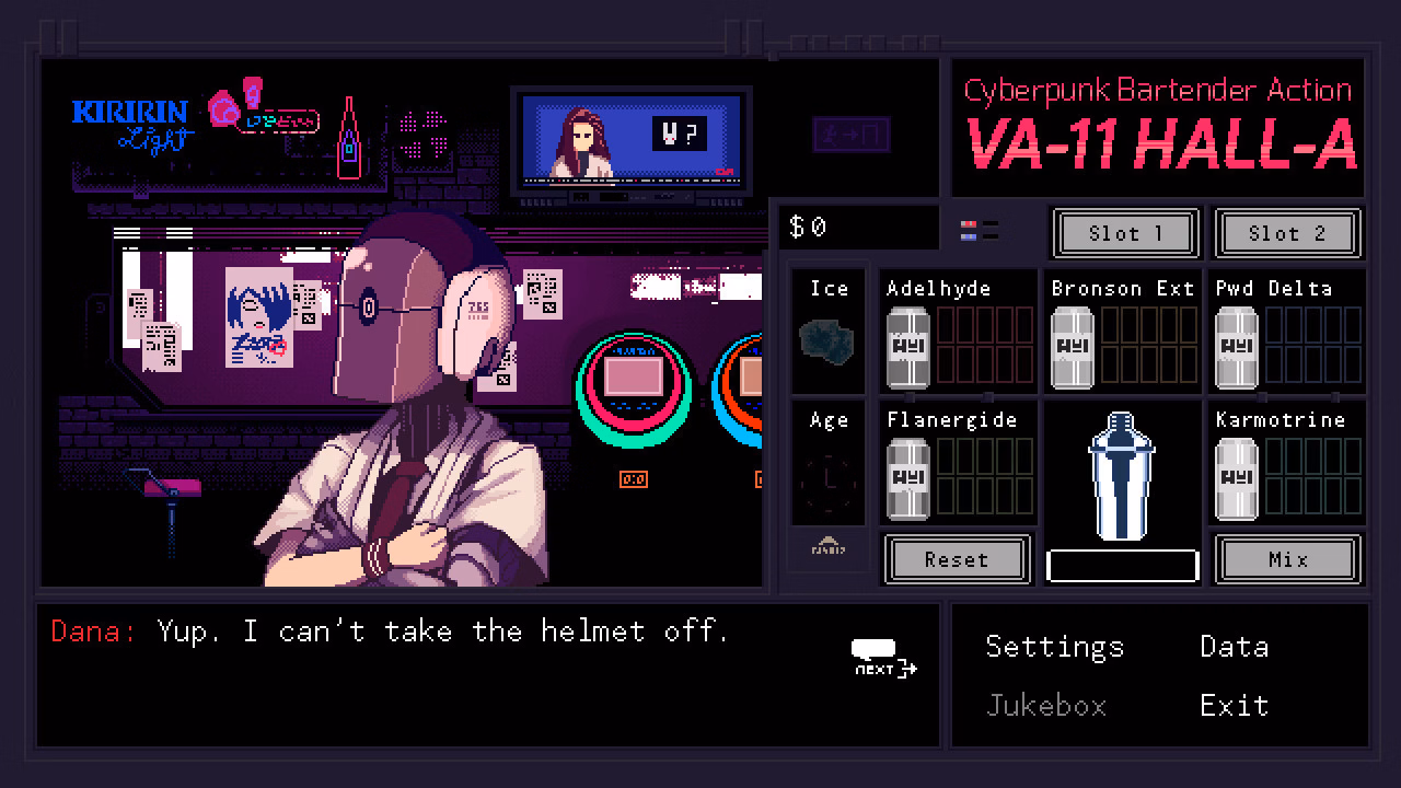 Others Completed VA-11 Hall-A: Cyberpunk Bartender Action [Sukeban Games]
