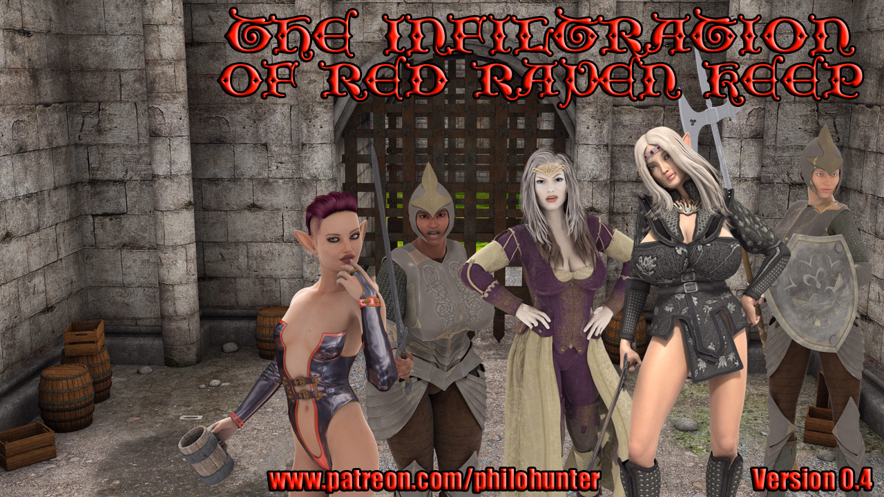 VN Ren'Py Abandoned The Infiltration Of Red Raven Keep [v0.4] [Philohunter]