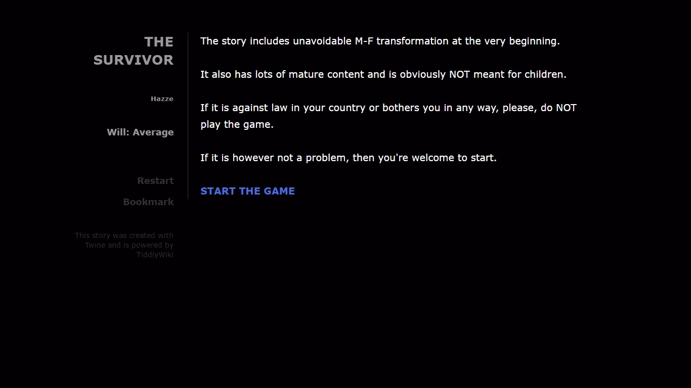 HTML Abandoned The Survivor [v0.2.1] [Hazze]
