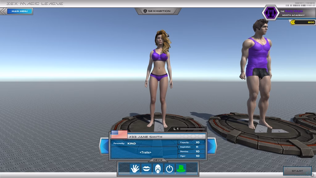 Unity Abandoned Sex Magic League [v1.01] [Satyr Games]