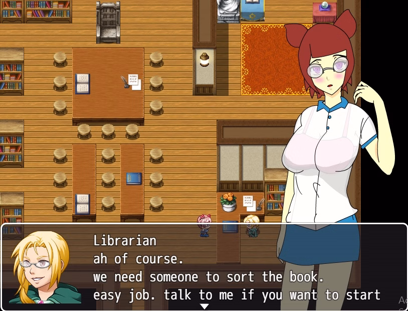 RPGM Abandoned Silvy College Queen [v0.4] [Eruni]