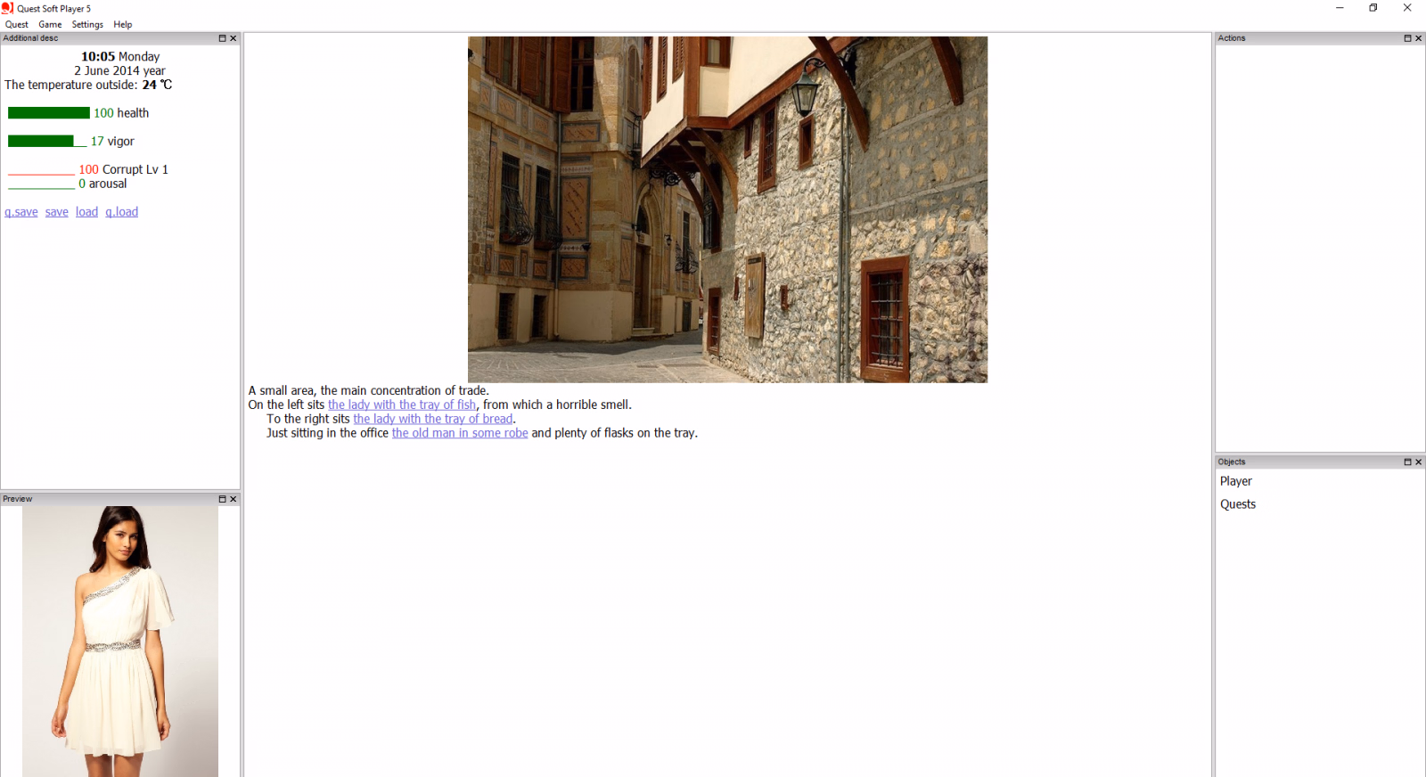 QSP Abandoned Delirium [v0.3.4] [EfimovRA, Роман Е.]