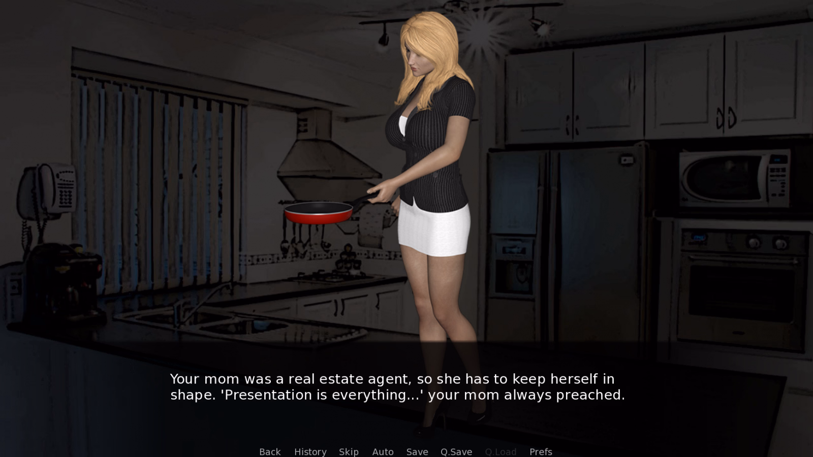 VN Ren'Py Abandoned Mom or Sister [v0.6] [3dmilfworld]