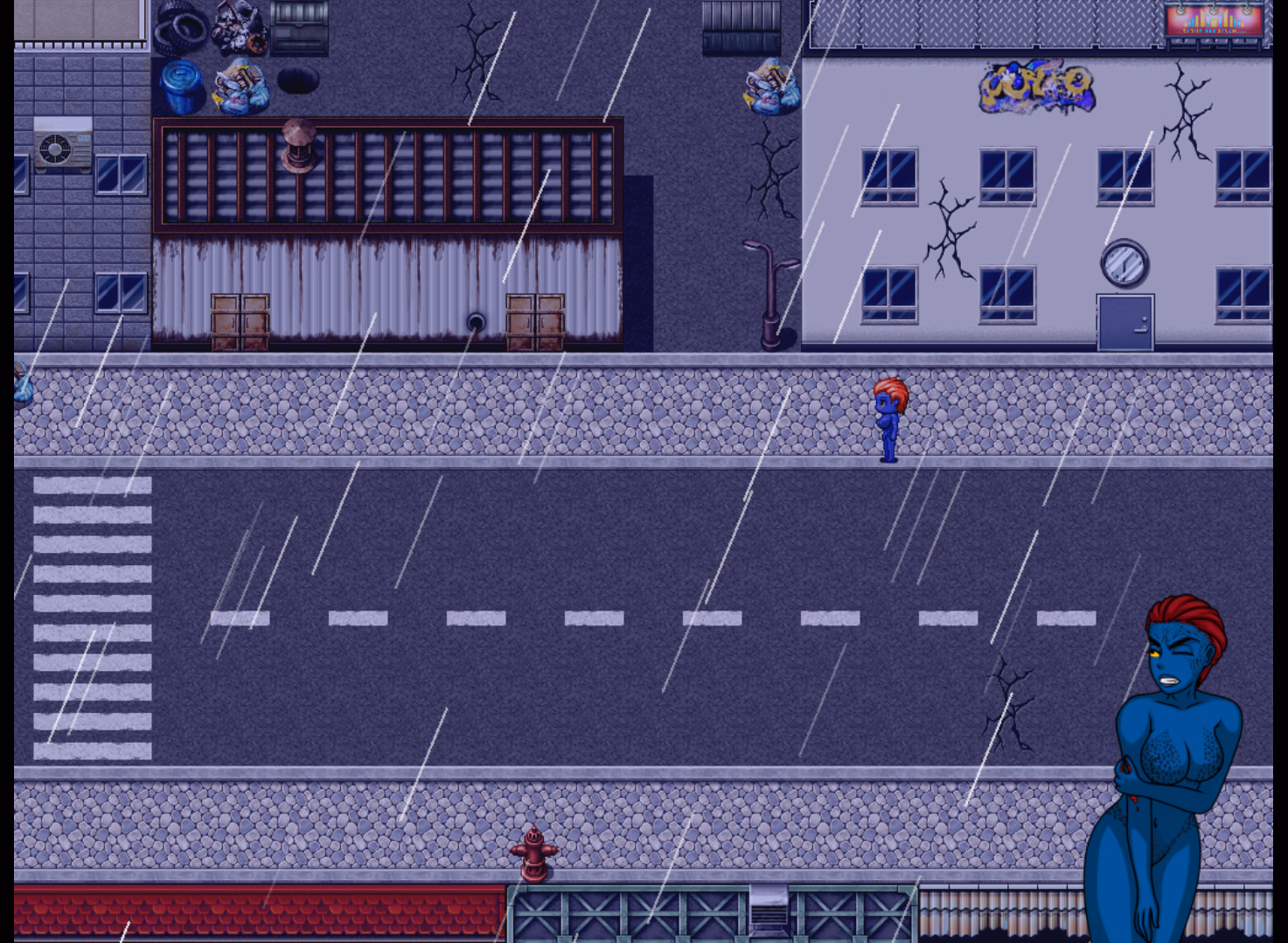 RPGM Abandoned X-Girl [v0.3] [Jivagames]