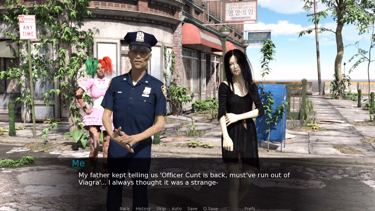 VN Ren'Py Abandoned It's a New World Out There [v0.33] [Flamecito]