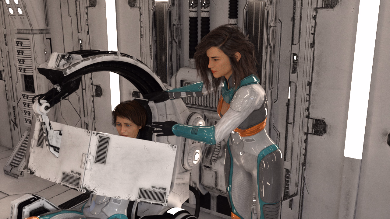 Ren'Py Completed Spaced Out [v1.00] [NSFW Space]