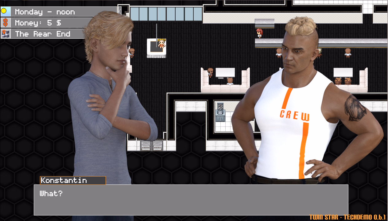 Others Abandoned Twin Star: (T)wincest Dating-sim Rpg [v0.7.1] [Pandapenguingames]
