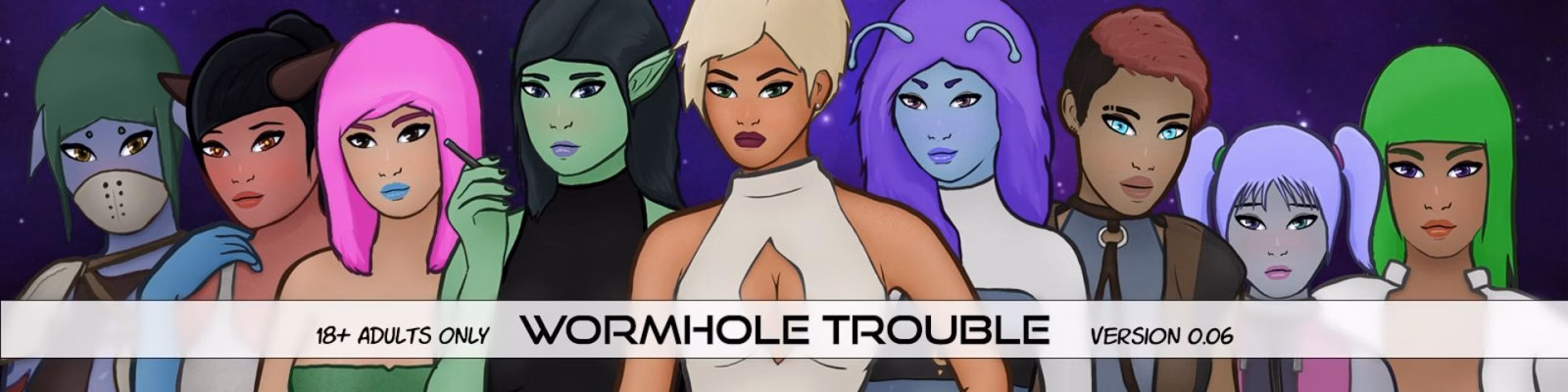 VN Ren'Py Abandoned Wormhole Trouble [v0.06] [Moonlight Devil] download