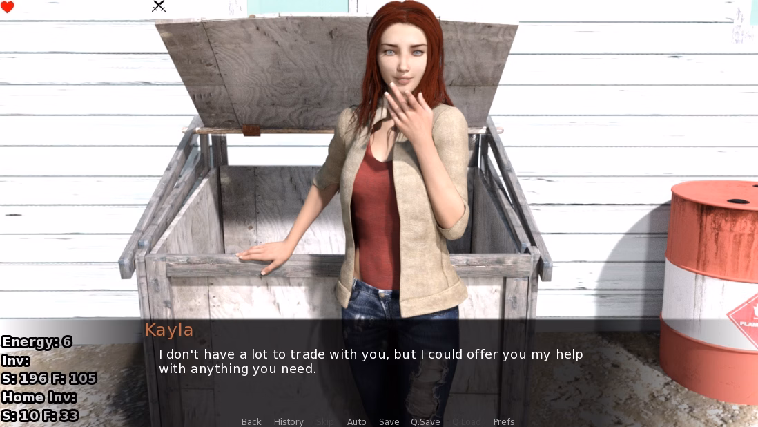 VN Ren'Py Abandoned It's a New World Out There [v0.33] [Flamecito]