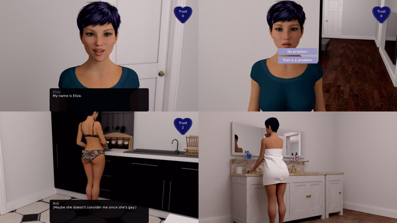 VN Ren'Py Completed My New Roommate [v1.1] [Iceridlah]