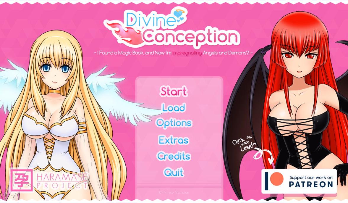 VN Ren'Py Abandoned Divine Conception [v0.1.0] [Haramase Project] download