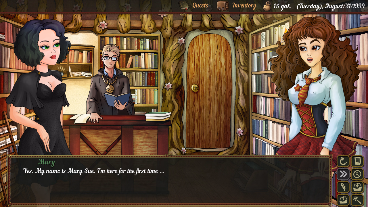 Ren'Py Completed Wands and Witches [v1.0 Public] [Great Chicken Studio]