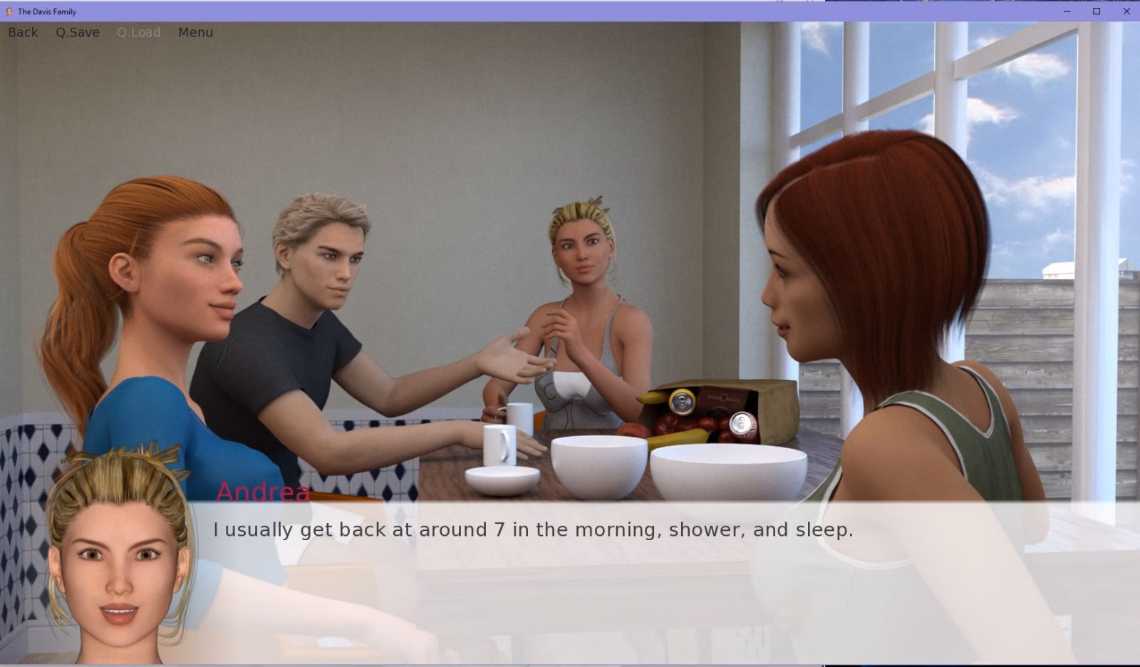 VN Ren'Py Abandoned The Davis Family [v1.1.0] [B & D & S & M Productions]