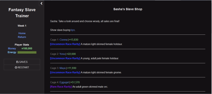 HTML Abandoned Fantasy Slave Trainer [v0.5.16.0] [Onerglossi]