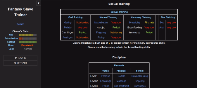 HTML Abandoned Fantasy Slave Trainer [v0.5.16.0] [Onerglossi]
