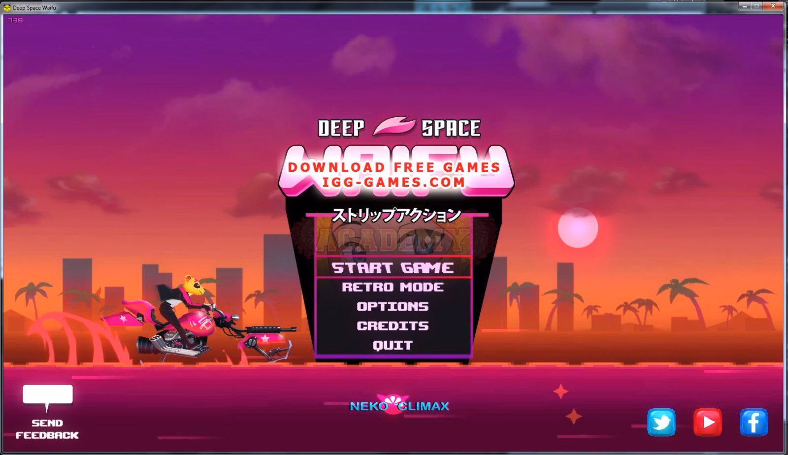Unity Completed Deep Space Waifu - ACADEMY [Neko Climax Studios]