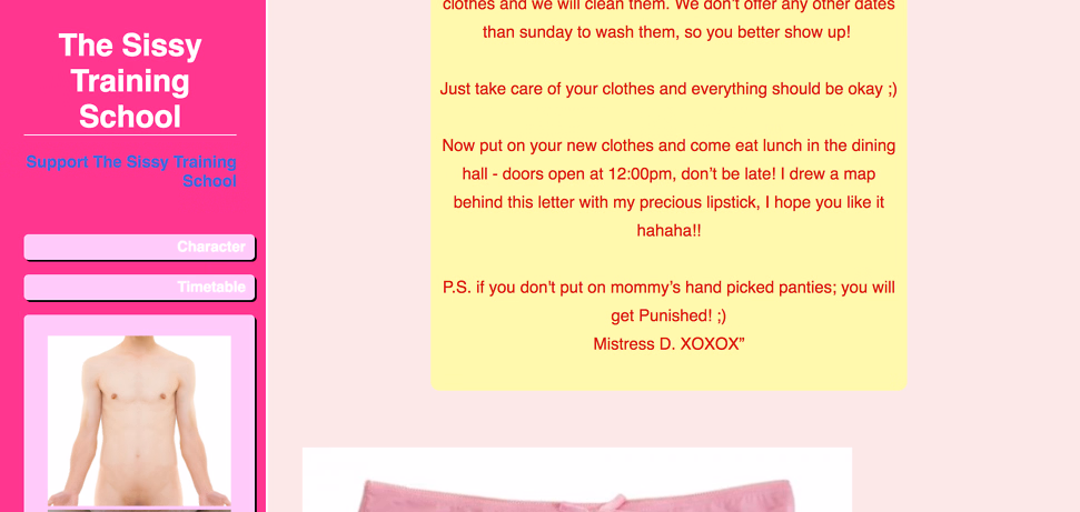 HTML Abandoned The Sissy Training School [v0.5.5] [Lucygirl]