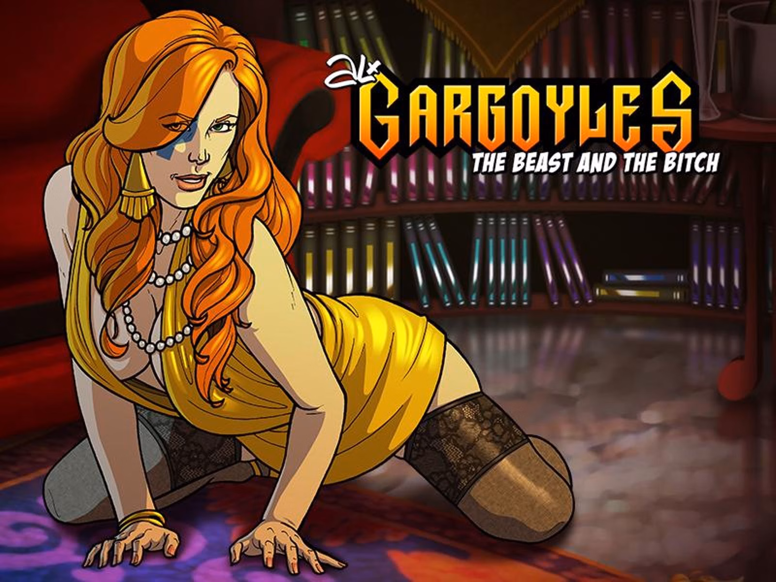 VN Ren'Py Completed Gargoyles, The beast and the Bitch [Alx & Khronos]