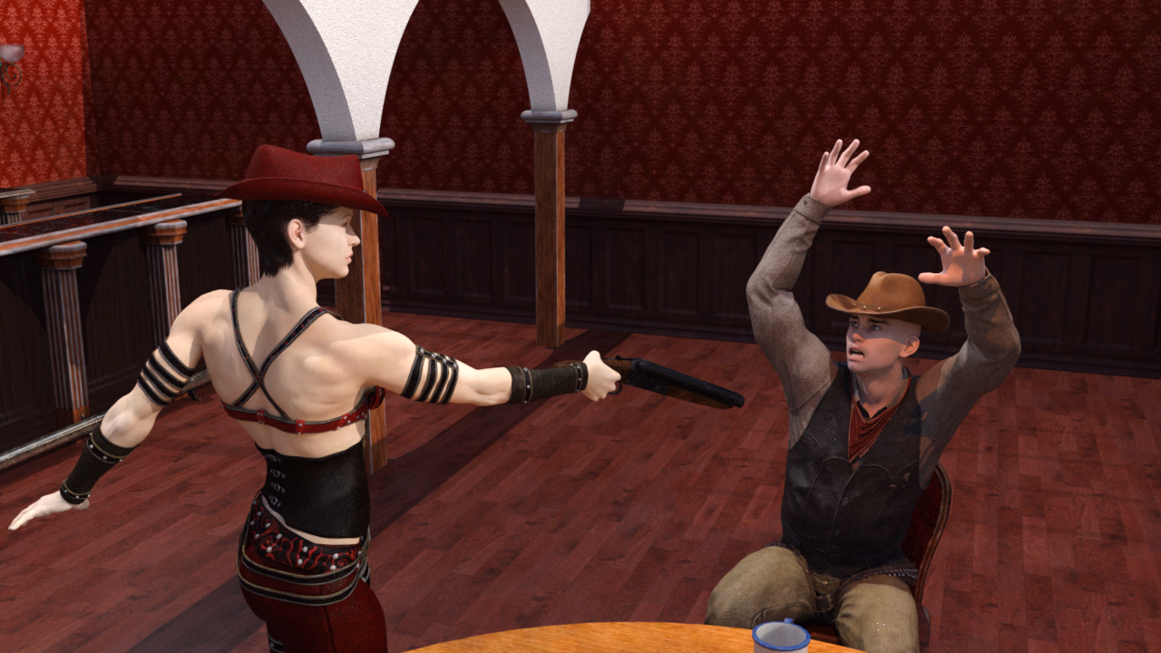 VN Ren'Py Abandoned A Cowboys Story [v0.4b] [Noller72]