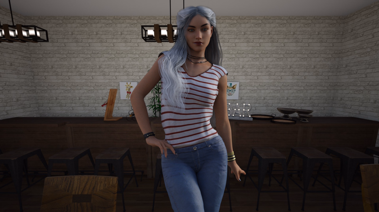 VN Ren'Py Abandoned Soul Of The Paintings [v0.9] [TiDeMooN]