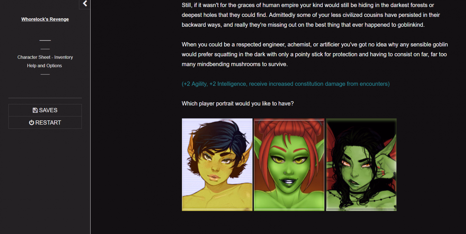 HTML Abandoned Whorelock's Revenge: Twine [v0.331] [Bedlam Games]