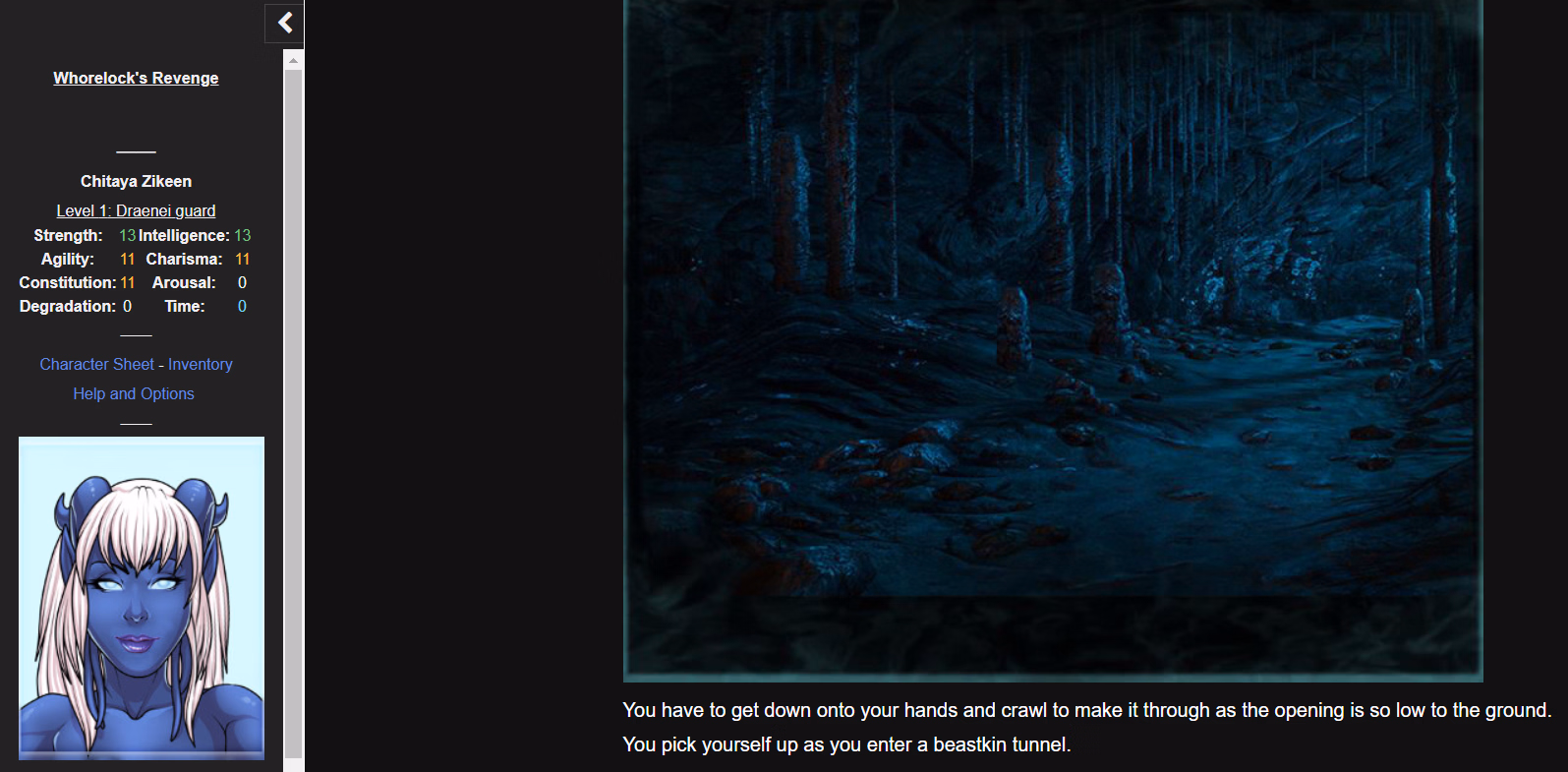 HTML Abandoned Whorelock's Revenge: Twine [v0.331] [Bedlam Games]