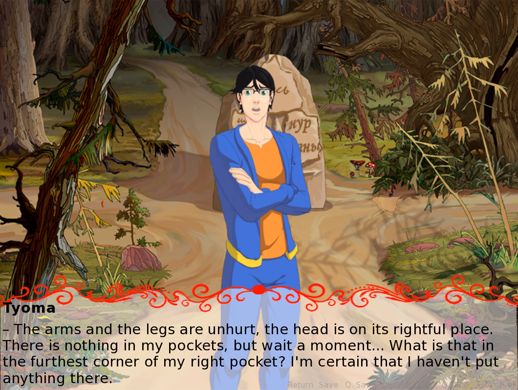 VN Ren'Py Abandoned The Strength Of The Dark: The Reverse Side Of The Tale [ch1 v0.5] [The Dark Forest]