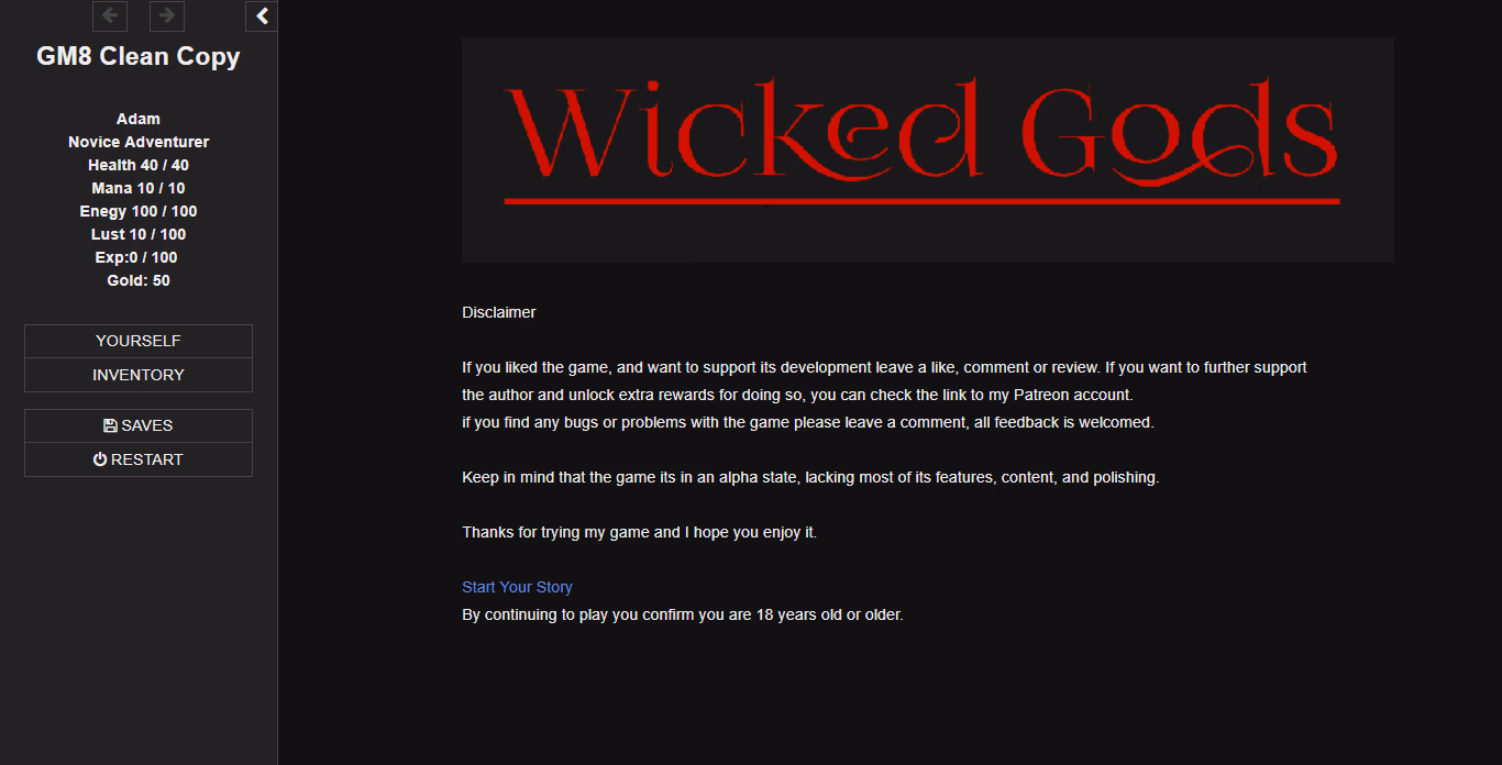 HTML Abandoned Wicked Gods [v0.2b] [Nerzury]