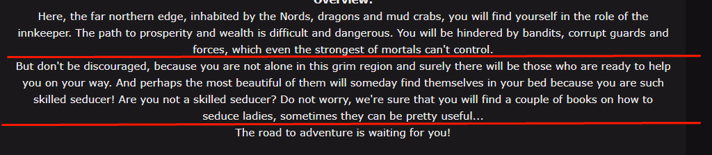 Ren'Py Abandoned Dragons Keep Tavern [DEMOv2] [HornedCrew]