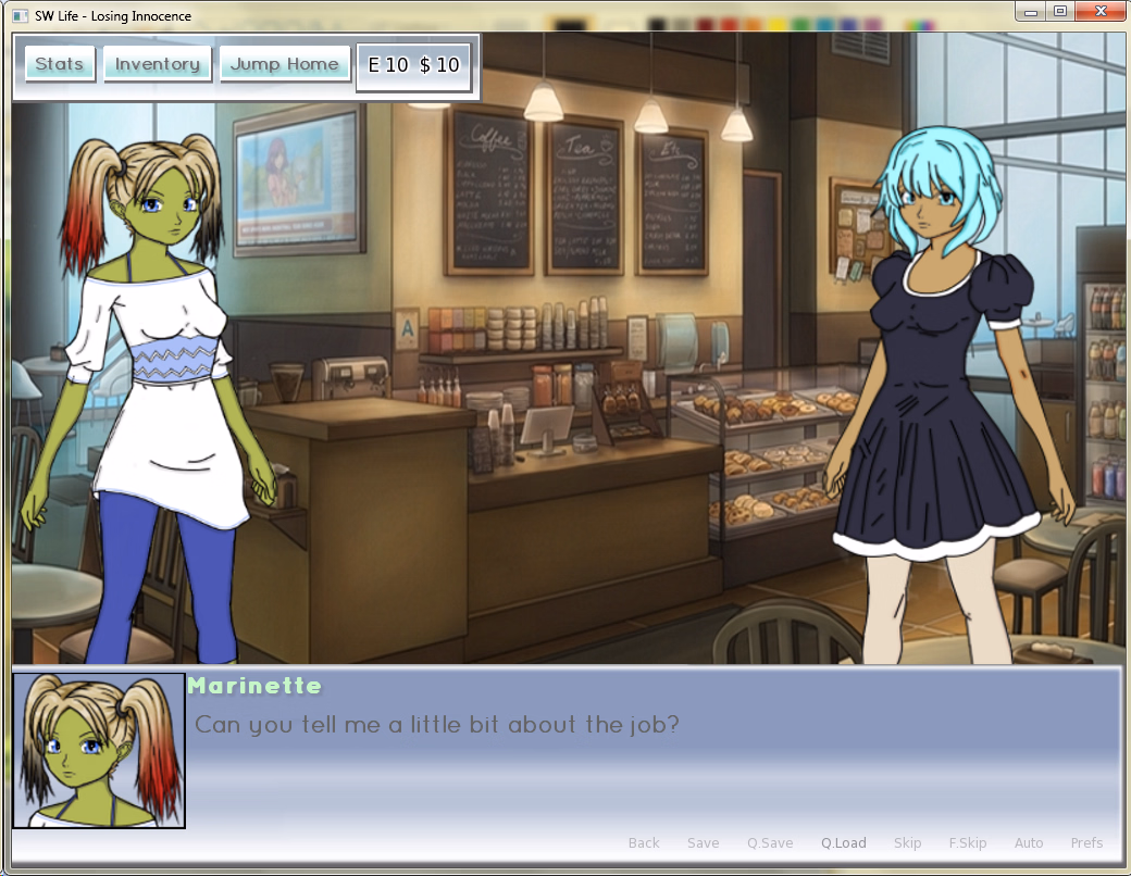 VN Ren'Py Abandoned SW Life - Losing Innocence [v1.6.5] [Modzso] download