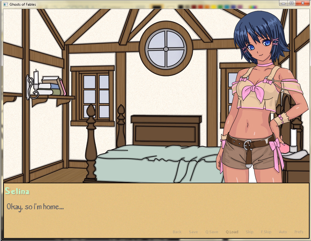 VN Ren'Py Abandoned Ghost of Fables [Ch. 1] [Modzso]