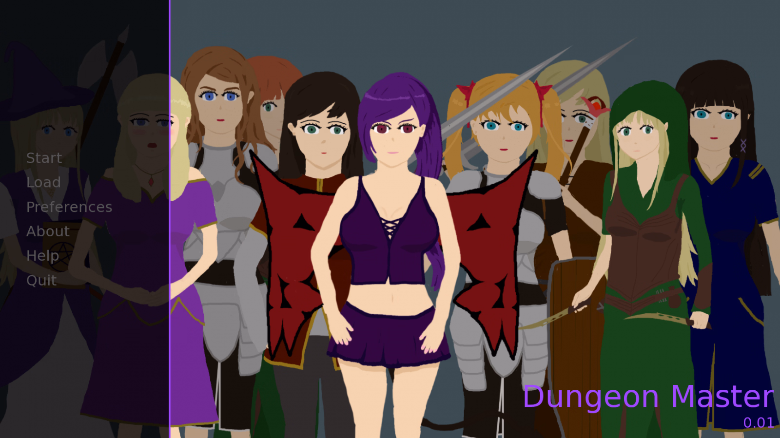 VN Ren'Py Abandoned Dungeon Master [v0.03a] [Faril] download