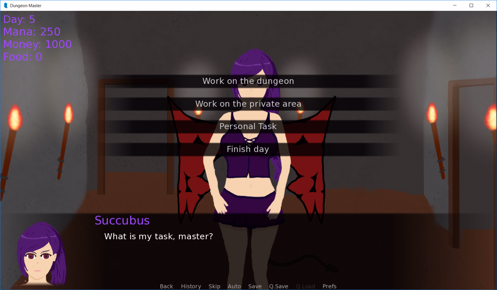 VN Ren'Py Abandoned Dungeon Master [v0.03a] [Faril]