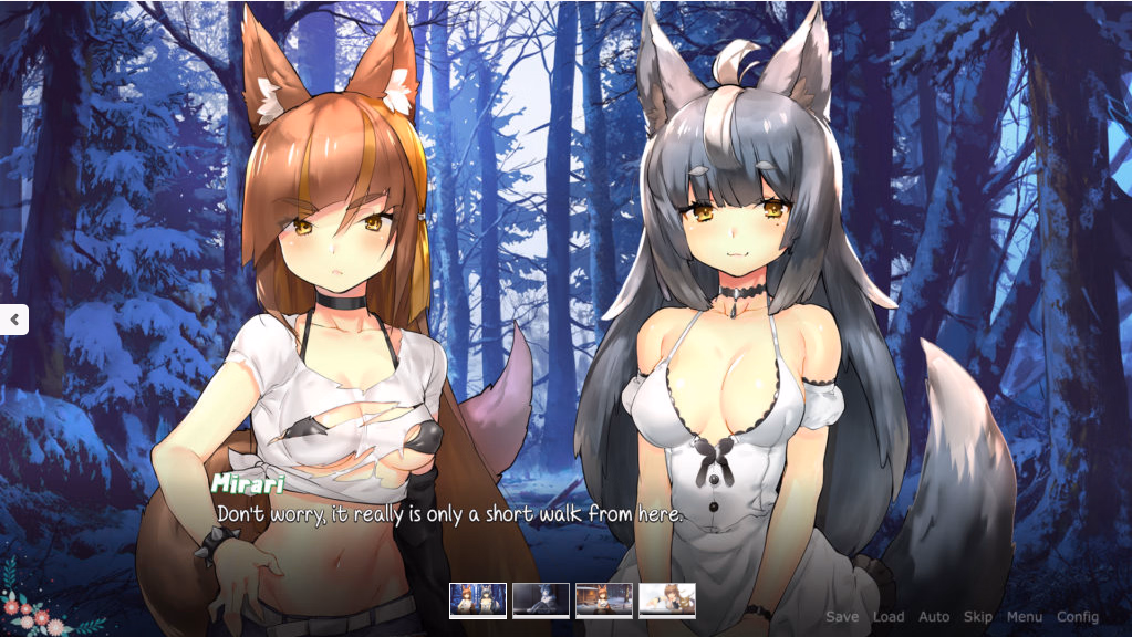 VN Ren'Py Completed Wolf Tails [v1.2] [Razzart Vissual]