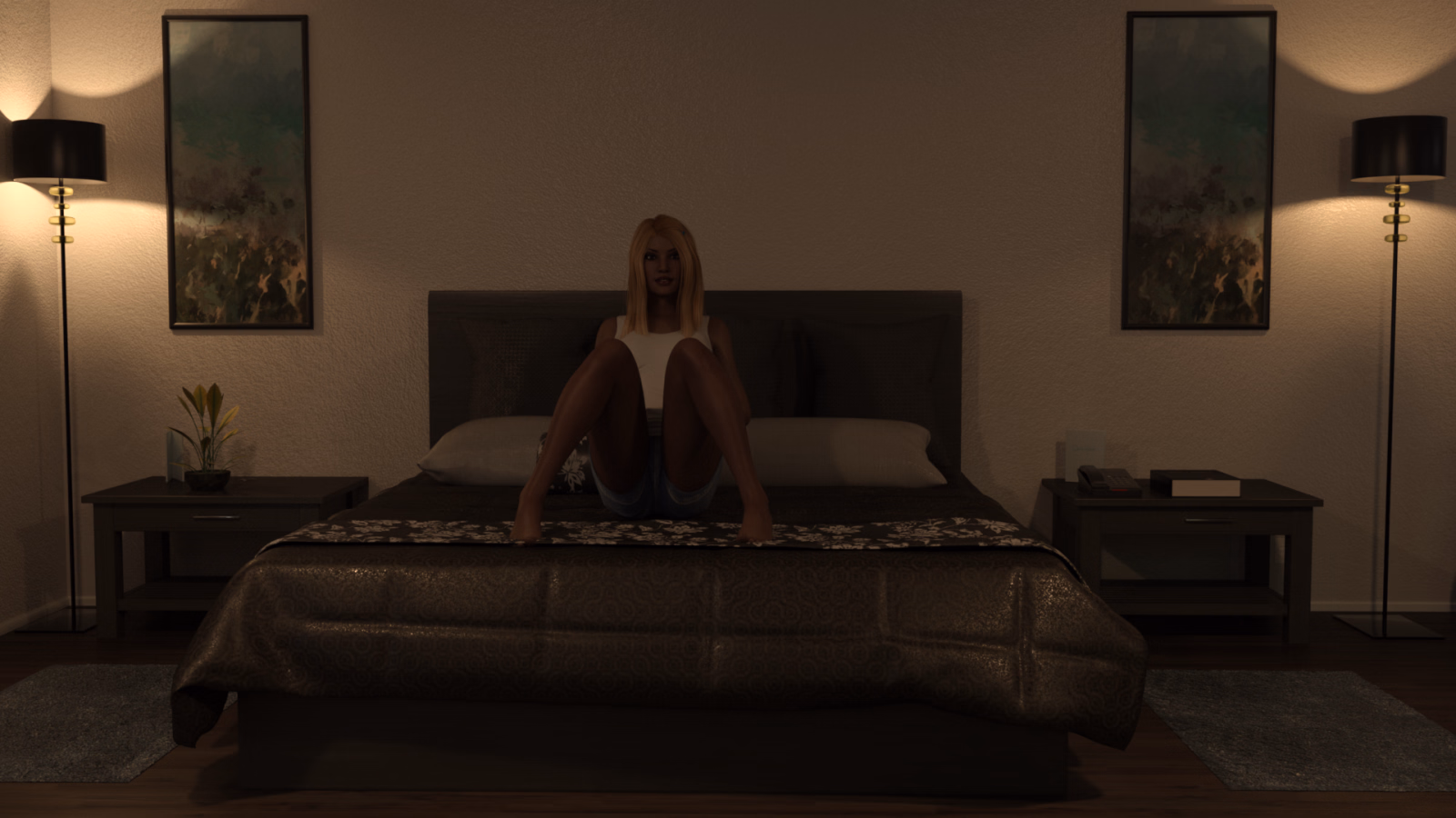 VN Ren'Py Abandoned Office Seduction [v0.5b Final] [tremmiGames]