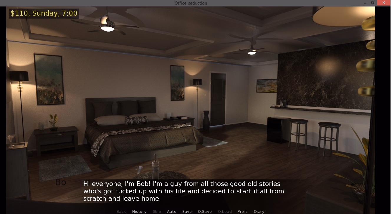 VN Ren'Py Abandoned Office Seduction [v0.5b Final] [tremmiGames]