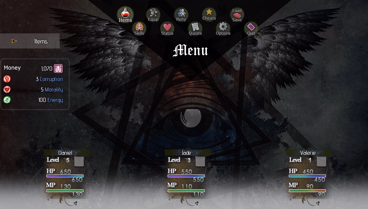 RPGM Abandoned Illuminati - The Game [v0.5.1a] [Illuminati Games - The Circle]