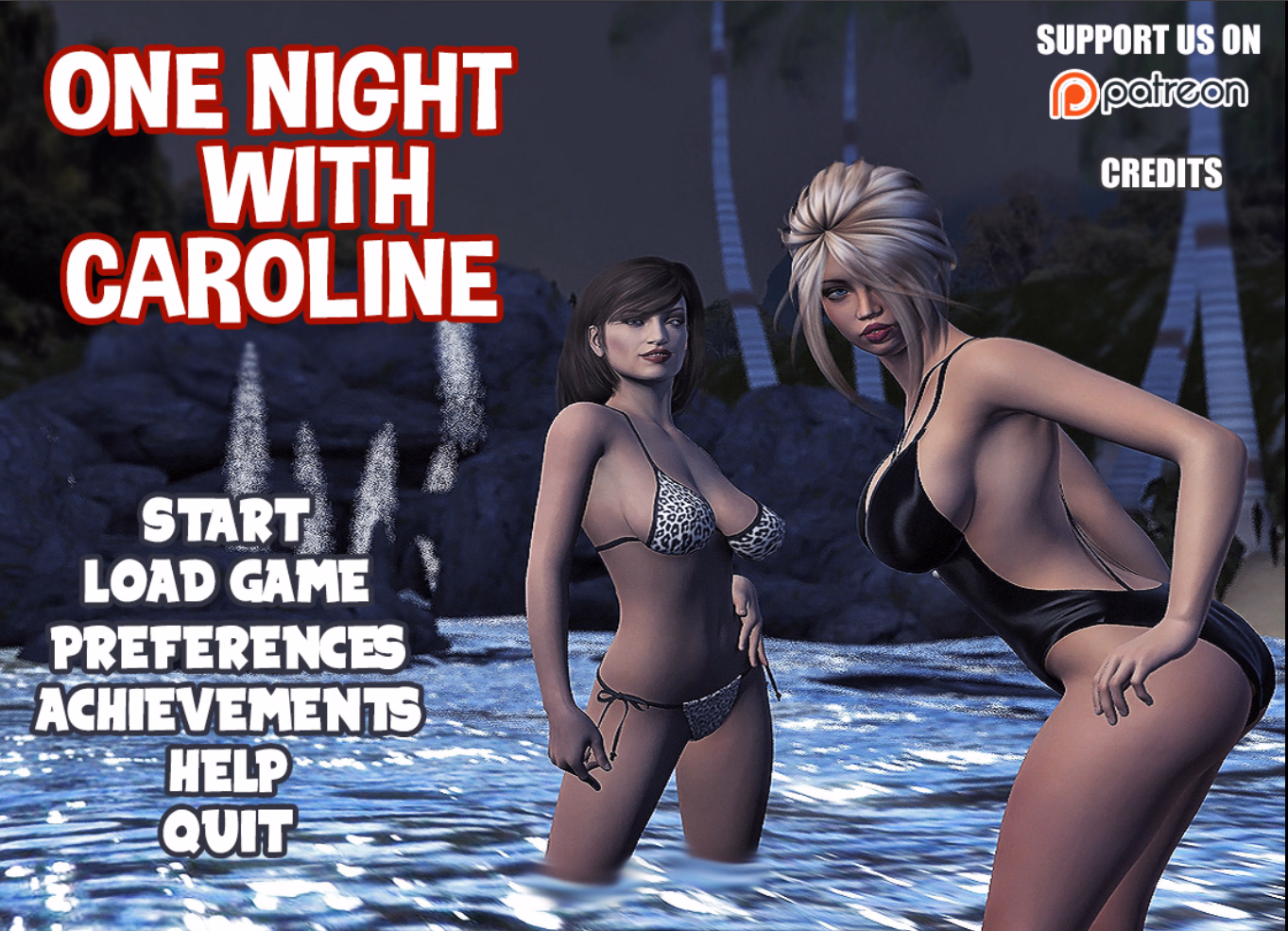 VN Ren'Py Completed One Night With Caroline [K84]