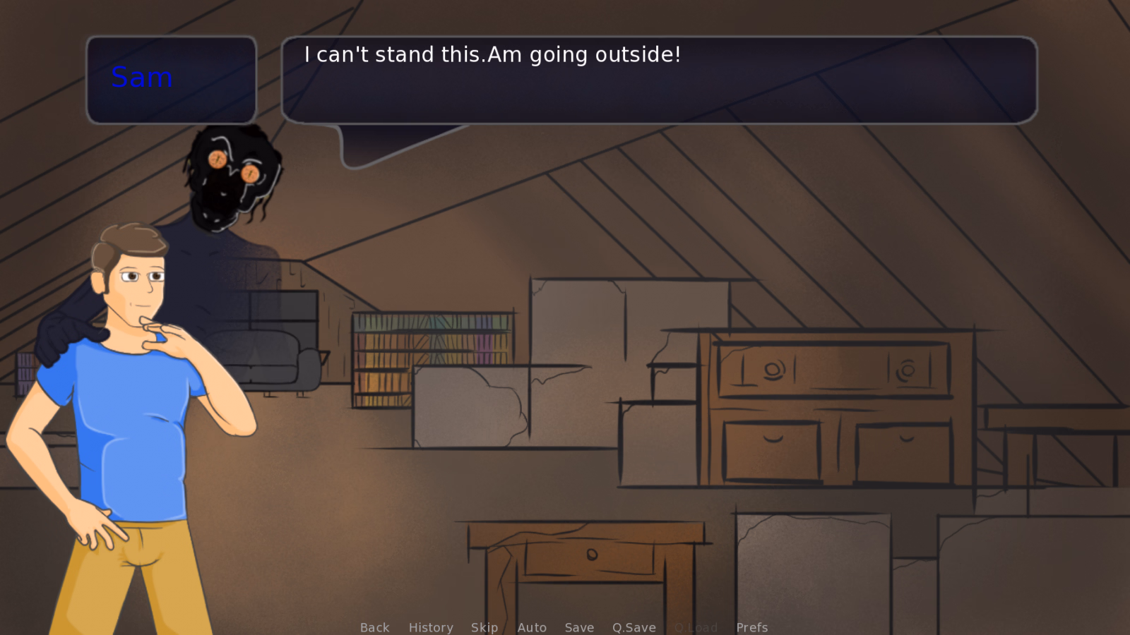 VN Ren'Py Abandoned Silverback Book [v2.3.0] [FeverForest]