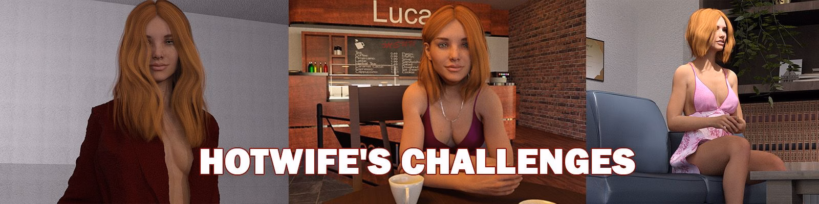 VN Ren'Py Abandoned Hotwife's Challenges [v0.5] [CumLeakGames] download