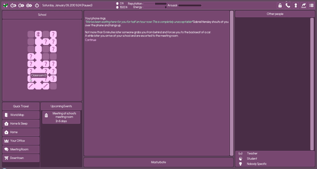Unity Abandoned School Of Smut [v1.3.0.3] [Sneaky Dick]