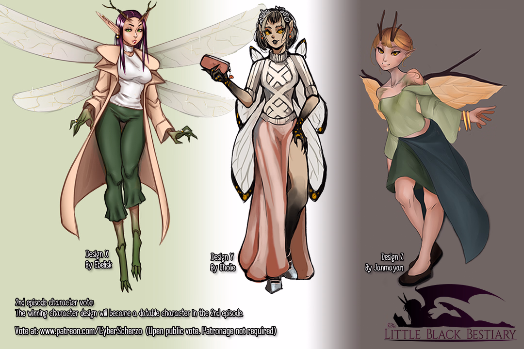 VN Others Completed The Little Black Bestiary: A Dragon's Treasure [Ep1 v1.0] [CyberScherzo Studios]