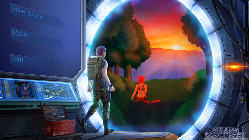 VN Ren'Py Completed Zeliria Sanctuary [v2.01m_en] [Salangan Games]