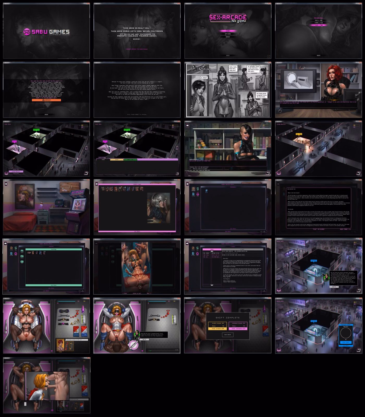 Others Abandoned Sex-Arcade: The Game [v0.2.4] [Sabugames]