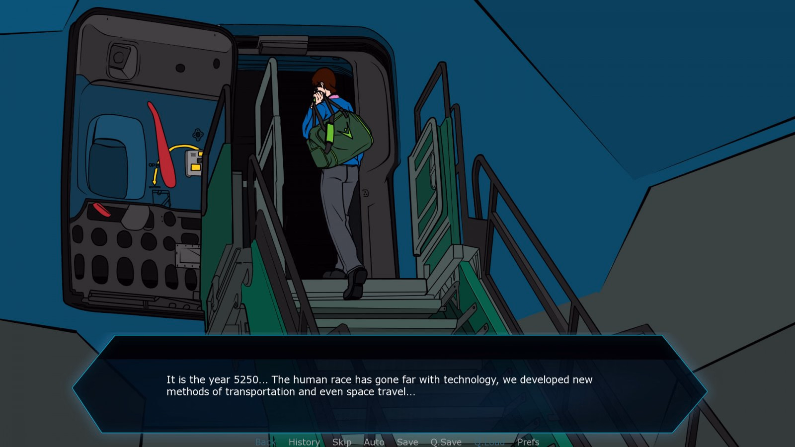 VN Ren'Py Abandoned Zero G Academy [v0.7] [Noce]