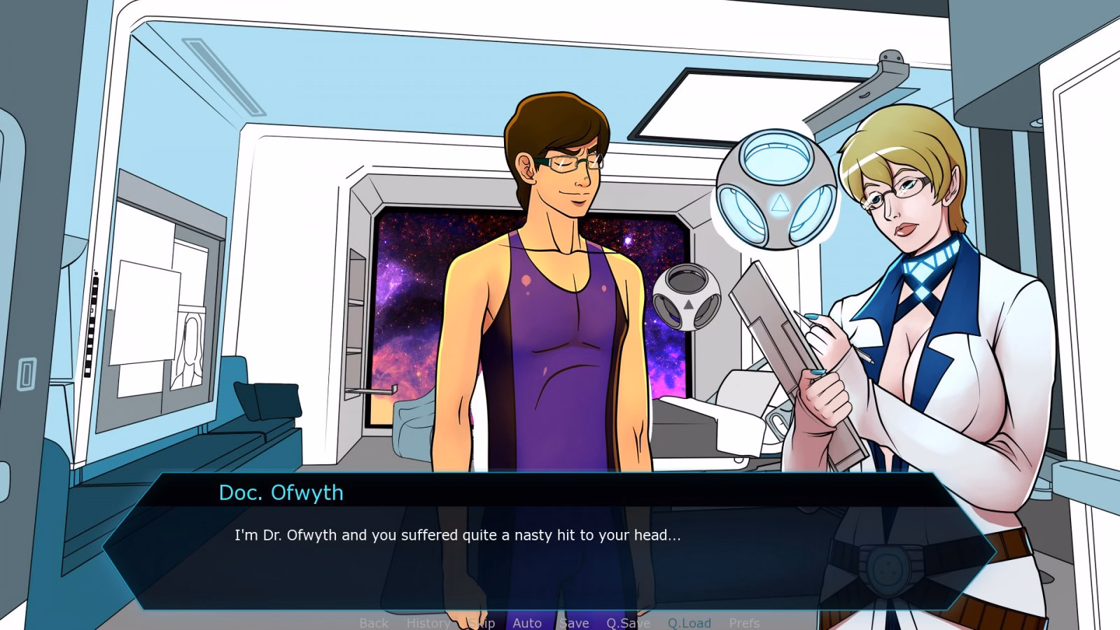 VN Ren'Py Abandoned Zero G Academy [v0.7] [Noce]