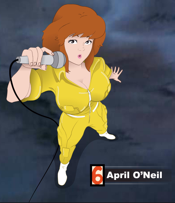 Flash Completed TMNT - April O'Kneel [Mooq-e]