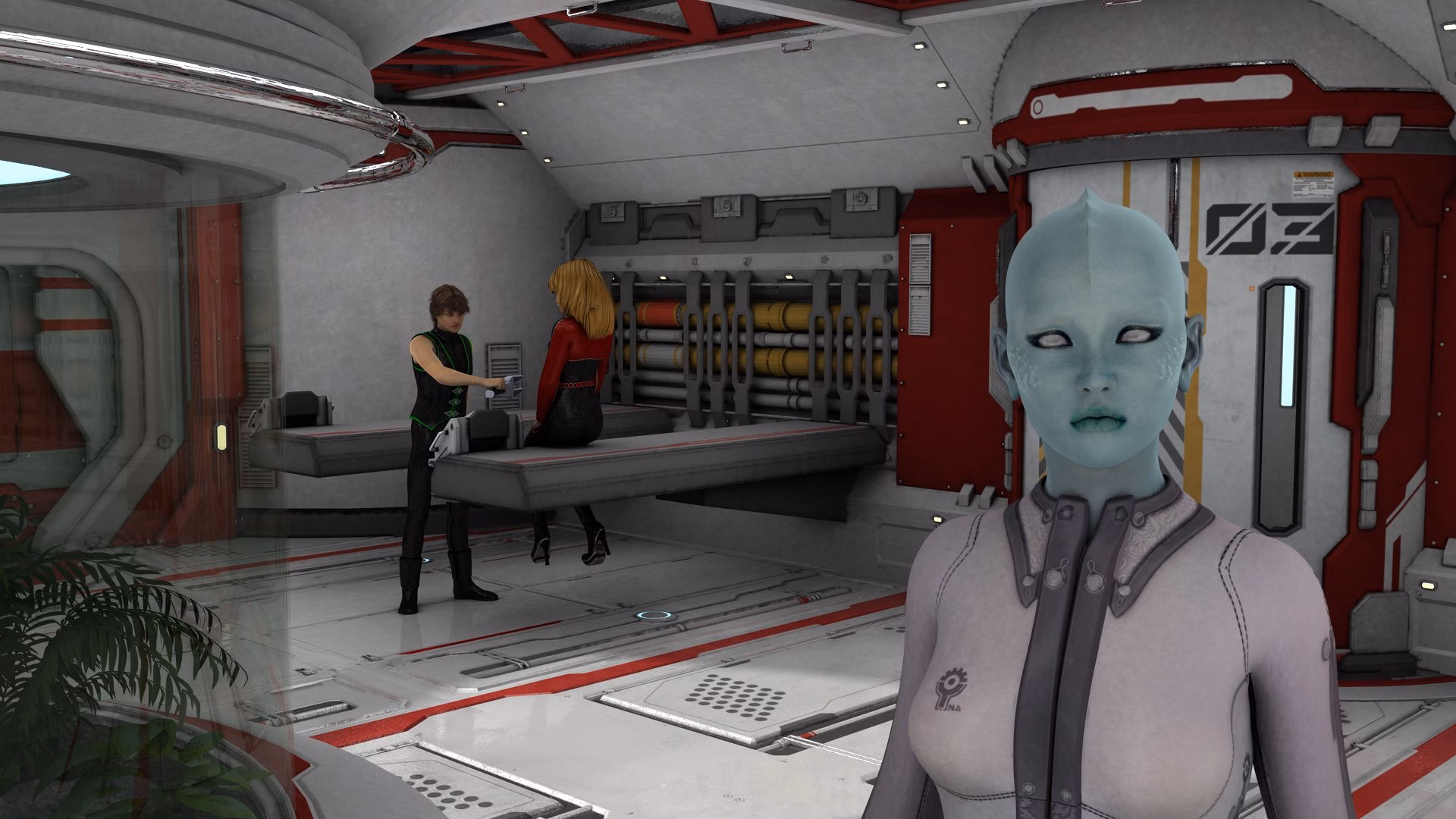 VN Ren'Py Abandoned Starship Inanna [v9.2] [Mad Docs]