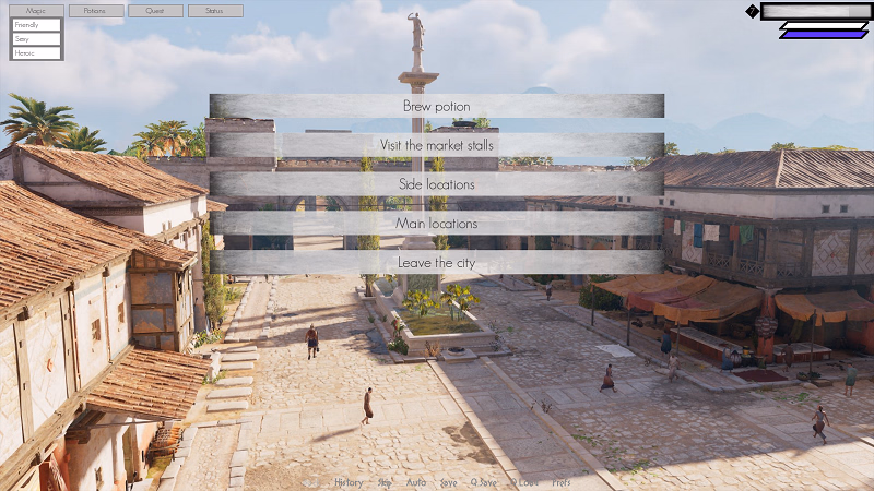 VN Ren'Py Abandoned Their Beautiful World - Divinity [v0.1.1] [Bright Sun Studios]